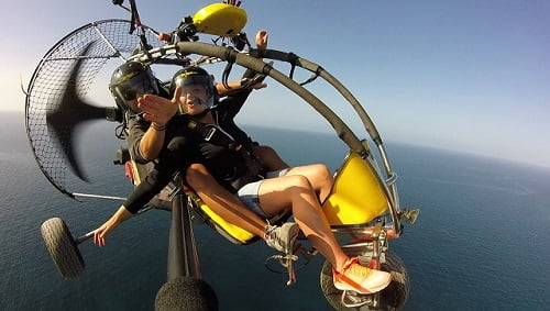 Paragliding Gran Canaria over Maspalomas